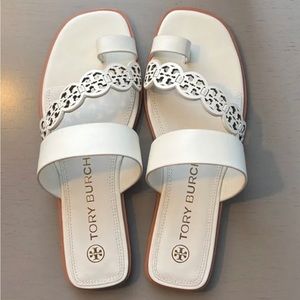 Tory Burch Tiny Miller 10mm Toe Ring Slide
